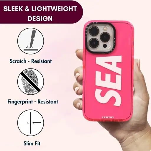 VURIOZZ Back Cover for iPhone 16 Pro Max Sea Casetify Latest Sea